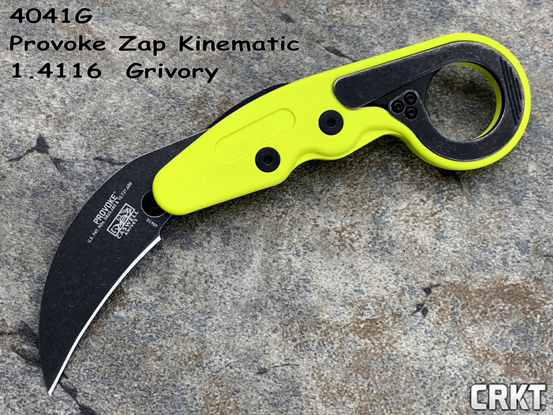 CRKT ױǺ 4041G PROVOKE™ Joe Caswell 1.4116вĺɫʯϴ ɫGrivoryֱ λеצֻ